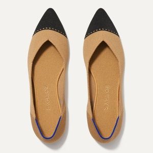 NWOT Rothy’s The Point in Camel Captoe Sz 8.5